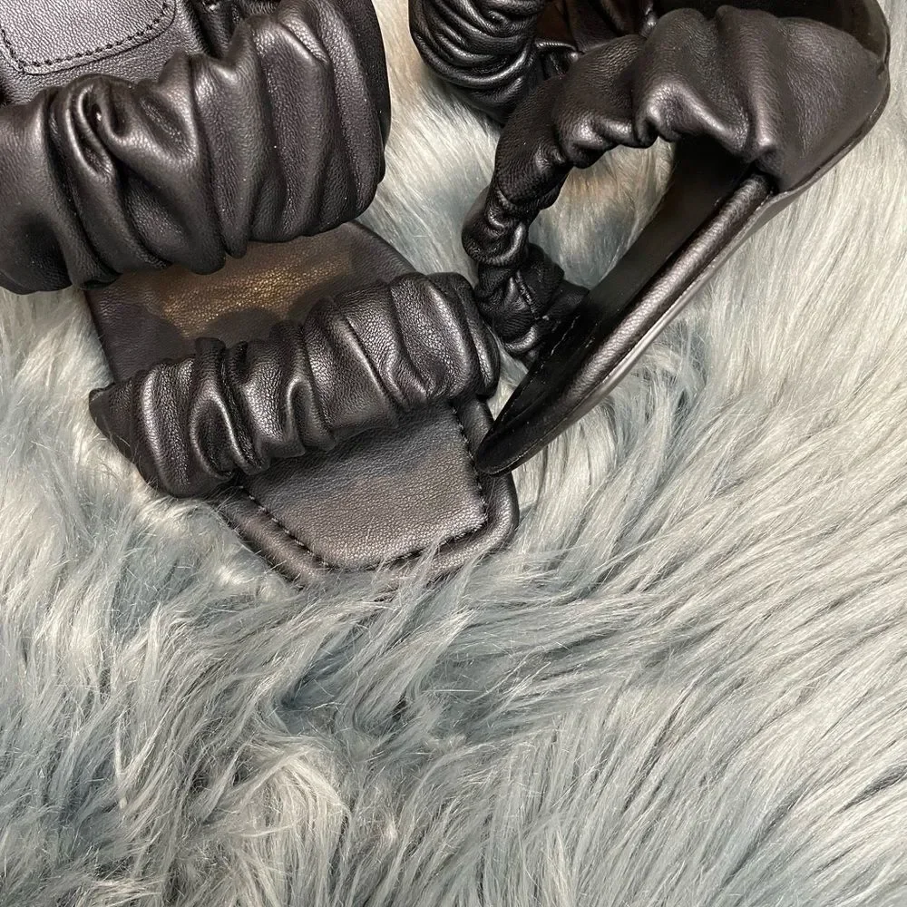 Double Ruched Band Heel - Picture 7 of 7